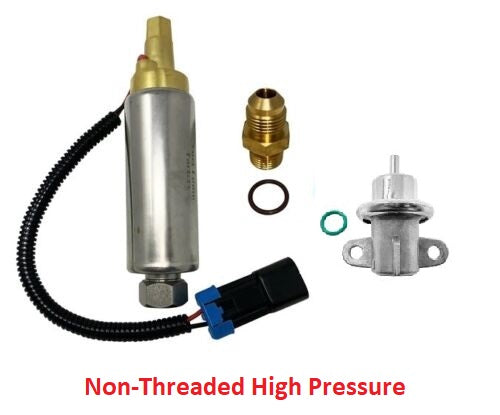 FPF Fuel Pump w/ regulator For Mercury Mercruiser V6/V8 305/350/377/454/502 EFI (Non-Threaded)(High pressure)Replace